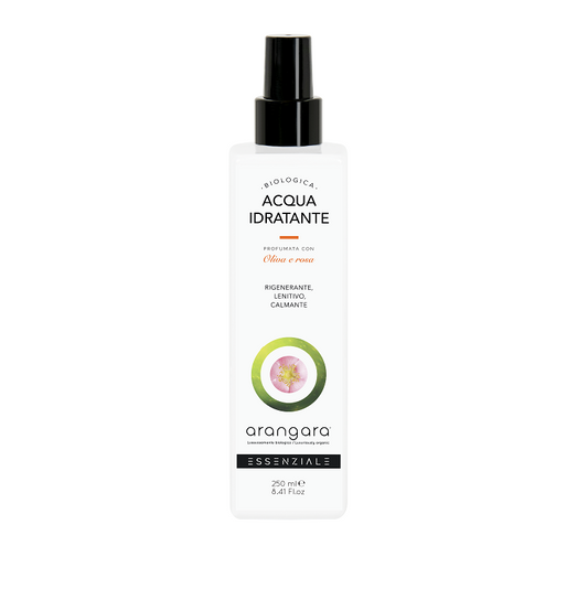 Acqua idratante olivo e rosa