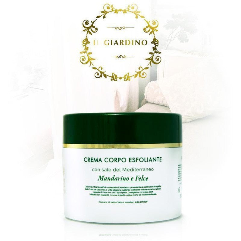 Scrub corpo mandarino e felce - IlGiardino